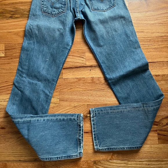 VTG Levi’s 502 buttonfly deadstock 100% cotton jeans Women 24x32 XS, NWOT USA! - Picture 5 of 14